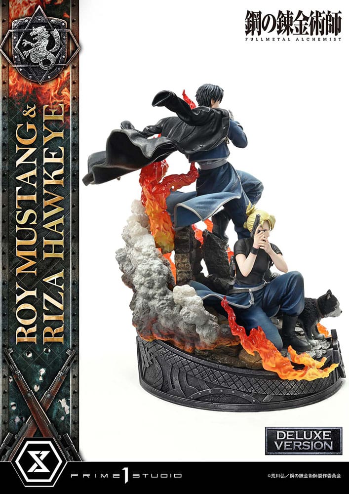 Fullmetal Alchemist Concept Masterline Statue 1/6 Roy Mustang & Riza Hawkeye Deluxe Version 50 cm