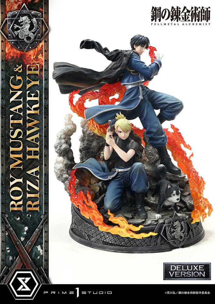 Fullmetal Alchemist Concept Masterline Statue 1/6 Roy Mustang & Riza Hawkeye Deluxe Version 50 cm