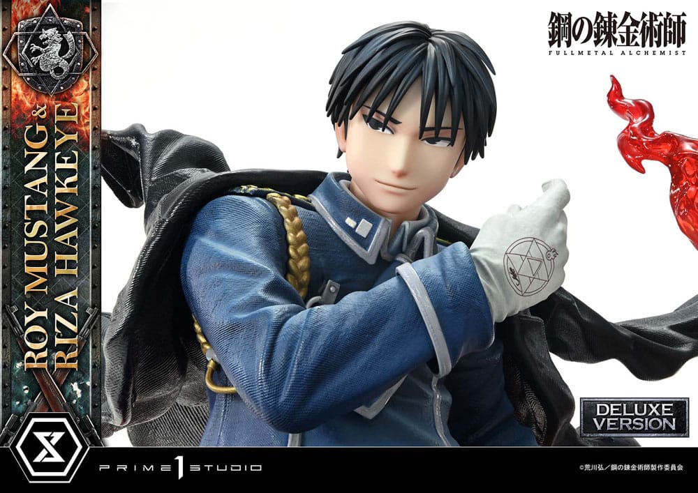 Fullmetal Alchemist Concept Masterline Statue 1/6 Roy Mustang & Riza Hawkeye Deluxe Bonus Version 50 cm