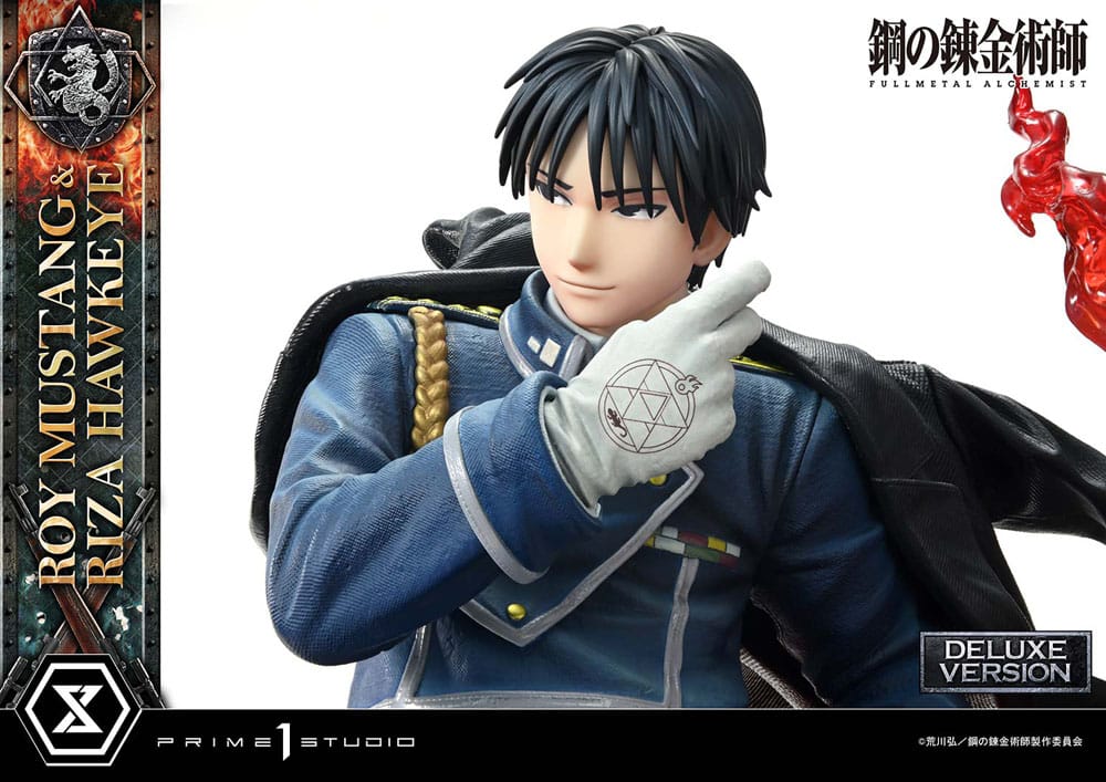 Fullmetal Alchemist Concept Masterline Statue 1/6 Roy Mustang & Riza Hawkeye Deluxe Bonus Version 50 cm