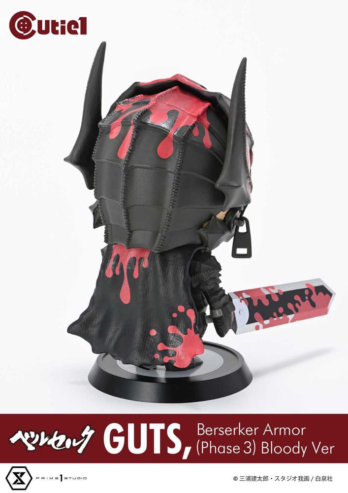 Berserk Cutie1 PVC Figur tarms berserker rustning (fase 3) blodig ver. 12 cm