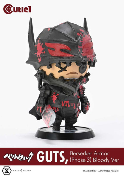 Berserk Cutie1 PVC Figure Guts Berserker Armor (Phase 3) Bloody Ver. 12 cm