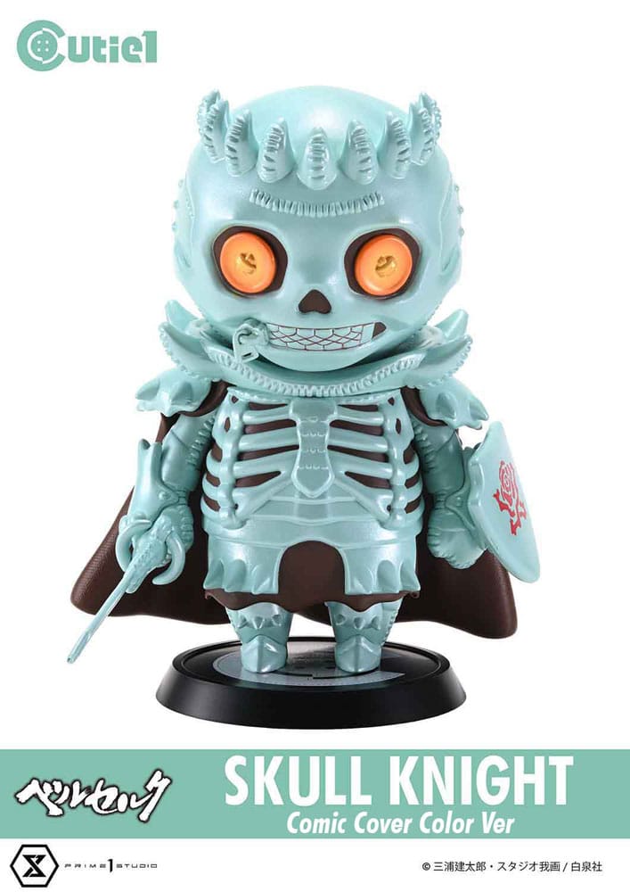 Berserk Cutie1 Pvc Figura Skull Knight Cover Cover Ver. 12 cm