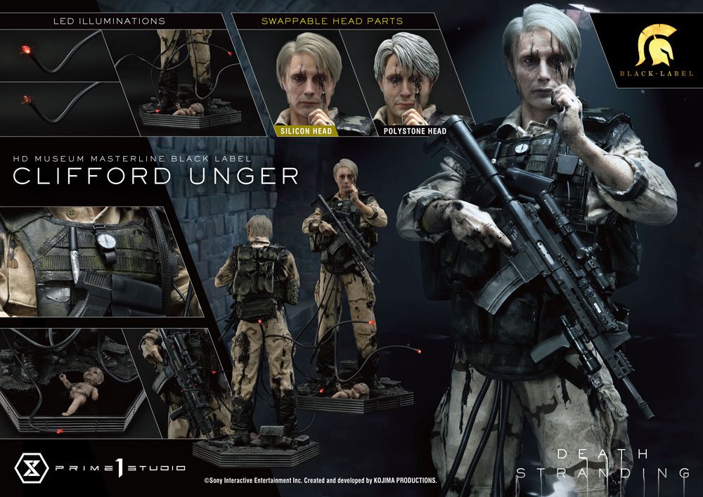 Dødstrandingstatue 1/2 Clifford Unger Black Label 103 cm