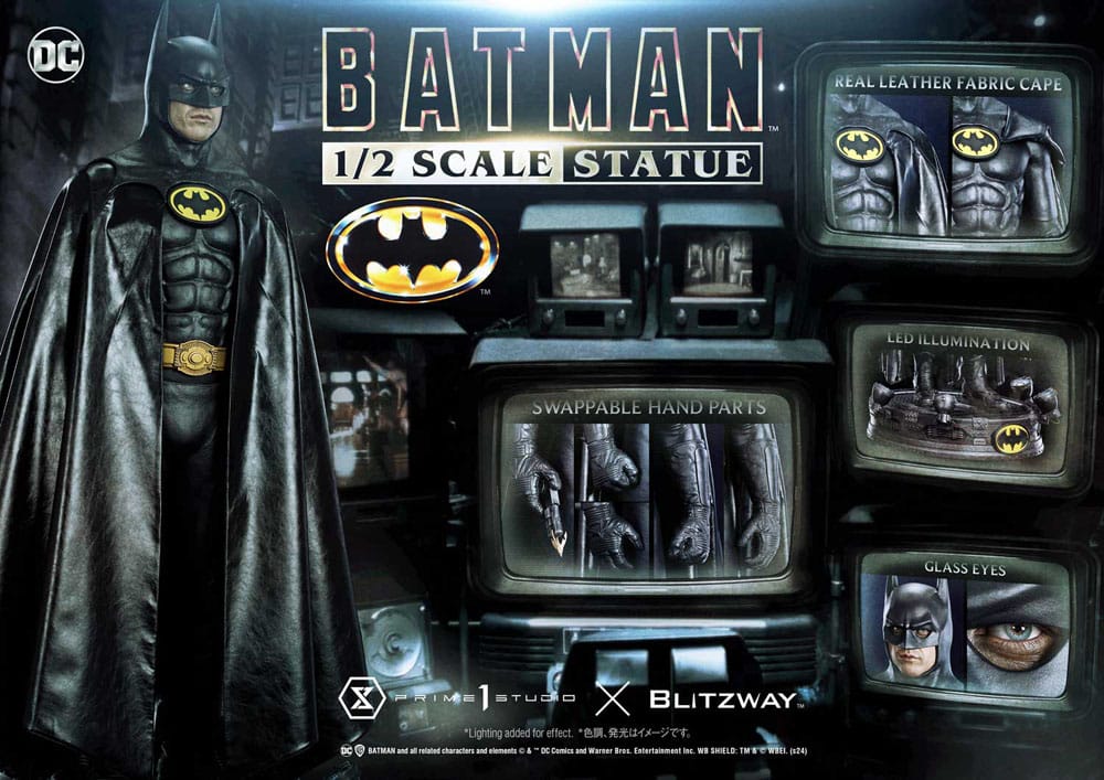 Batman Statue 1/2 Batman 1989 106 cm