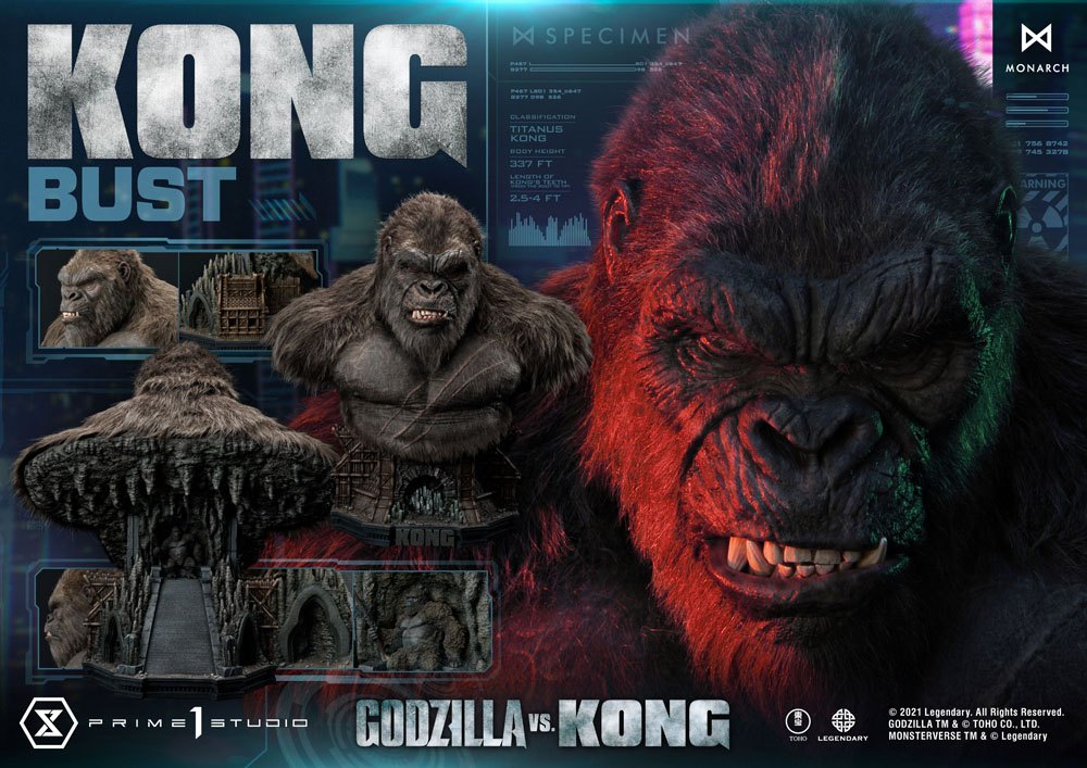 Godzilla vs Kong Bust Kong 67 cm