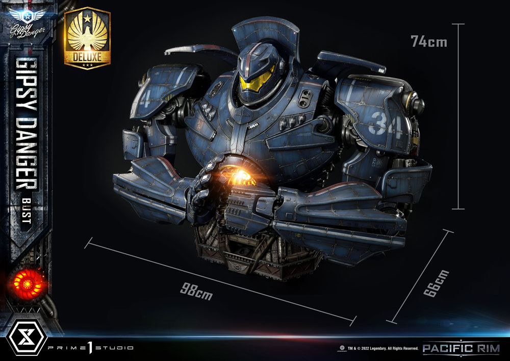 Pacific Rim Bust Gipsy Danger Deluxe Ver. 74 cm