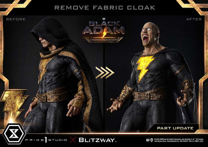 Black Adam Museum Masterline Statue 1/3 Black Adam Champion Edition 96 cm