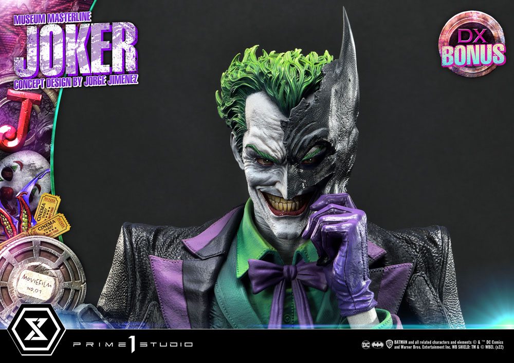 DC Comics Statue 1/3 The Joker Deluxe Bonus Version Concept Design av Jorge Jimenez 53 cm