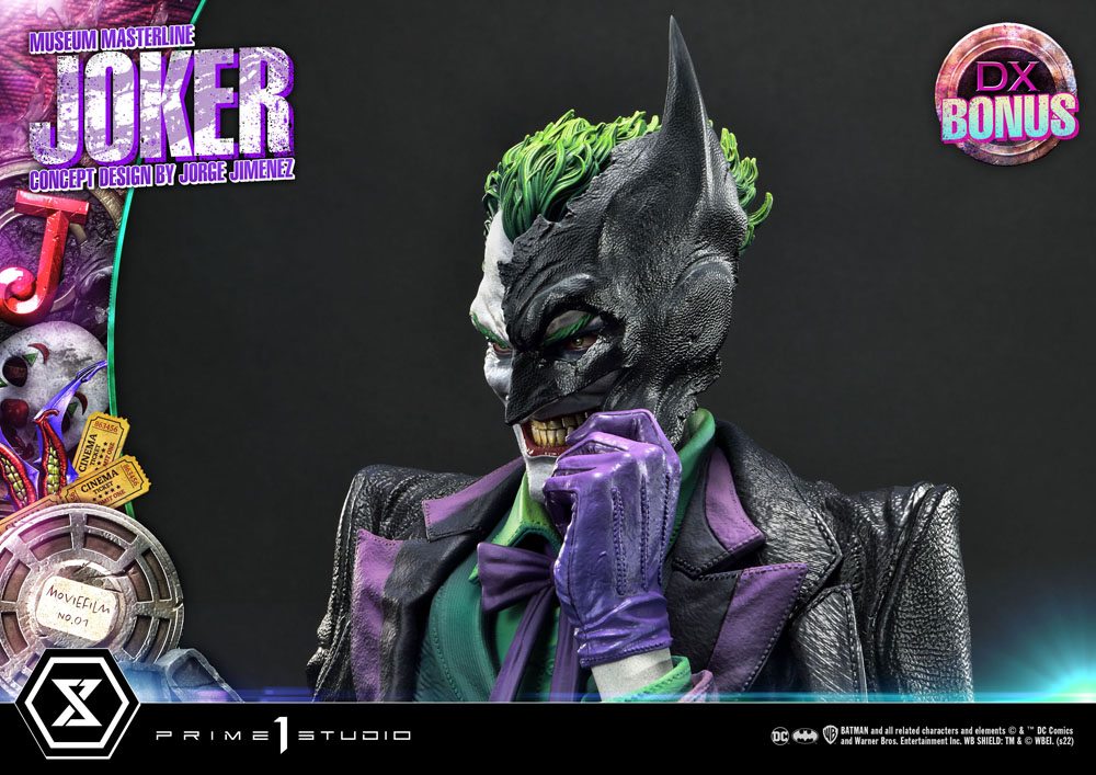 DC Comics Statue 1/3 The Joker Deluxe Bonus Version Concept Design av Jorge Jimenez 53 cm