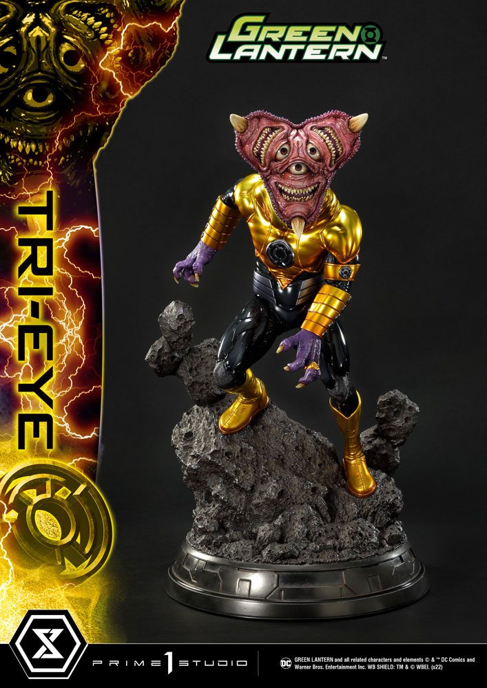 DC Comics Statue 1/3 Sinestro Corps Trie Eye 54 cm