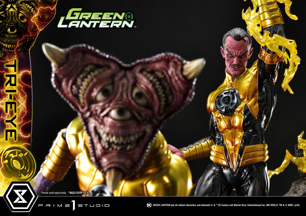 DC Comics Statue 1/3 Sinestro Corps Trie Eye 54 cm