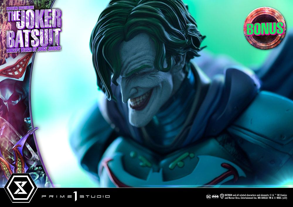 DC Comics Museum Masterline Statue 1/3 The Joker Concept Design av Jorge Jimenez Bonus version 79 cm