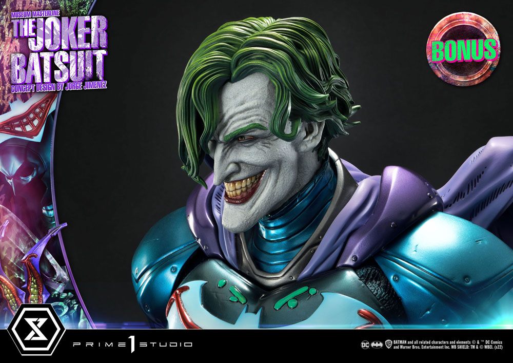 DC Comics Museum Masterline Statue 1/3 The Joker Concept Design by Jorge Jimenez Bonus Version 79 cm