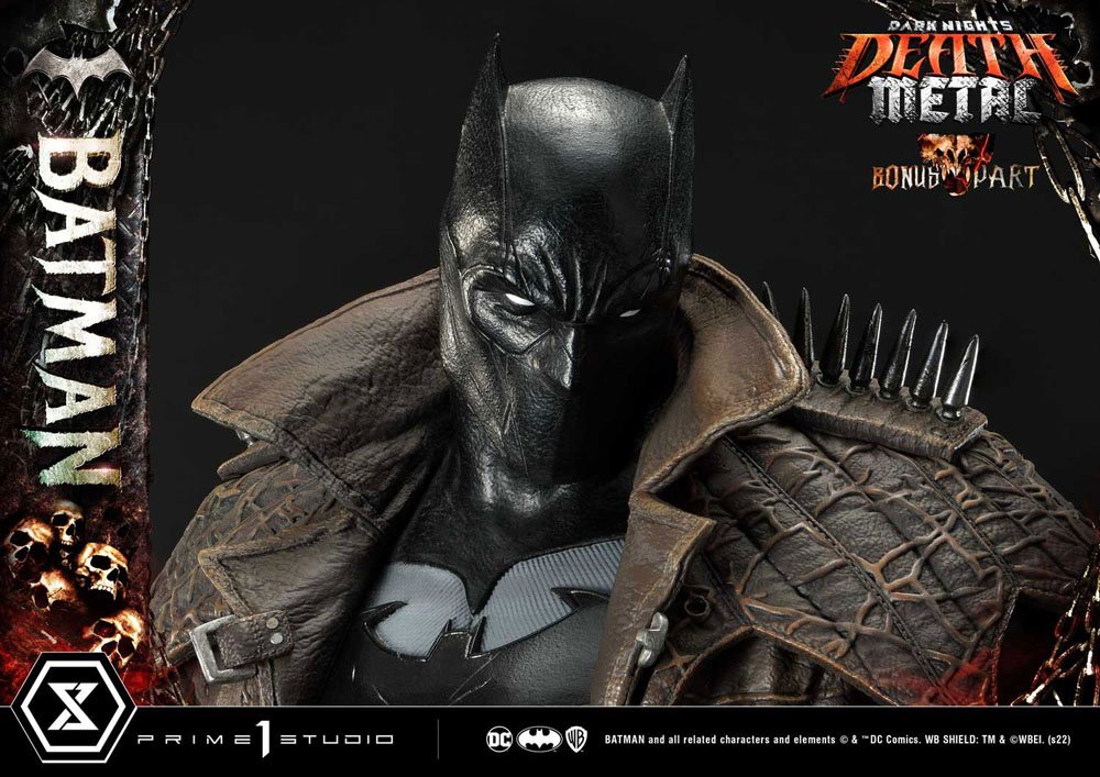 Dark Knights: Metal Statue 1/3 Death Metal Batman Deluxe Bonus Ver. 105 cm