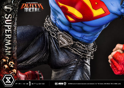 Nuits sombres: Death Metal Statue 1/3 Death Metal Superman 94 cm