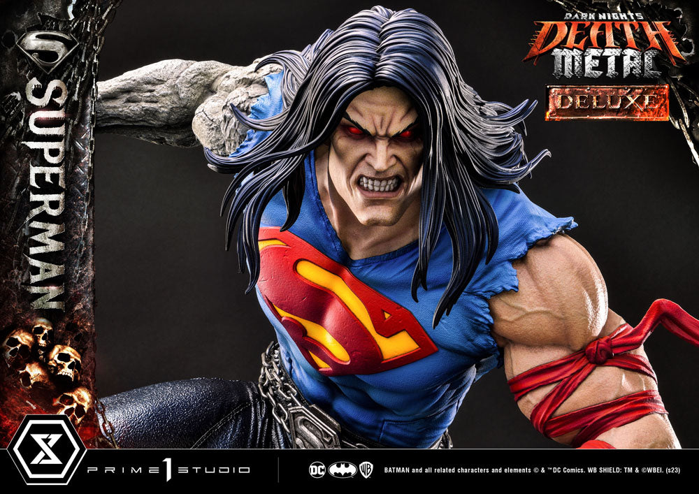 Dark Nights: Death Metal Statue 1/3 Death Metal Superman Deluxe ver. 94 cm