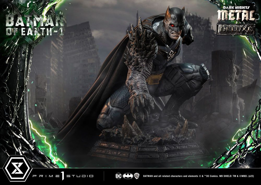 Dark Knights: Metal Staty 1/3 Batman of Earth-1 Deluxe version 43 cm