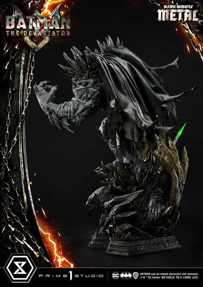 Dark Knights: statue en métal 1/3 Le dévastateur Version régulière 98 cm