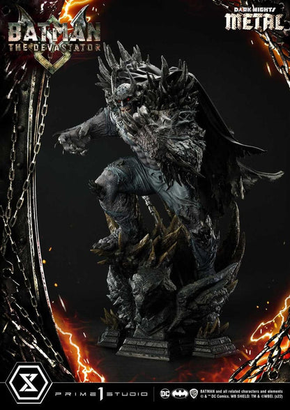 Dark Knights: statue en métal 1/3 Le dévastateur Version régulière 98 cm