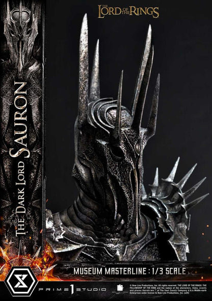 Herr der Ringe Museum Masterline Series Statue 1/3 Der Dunkle Lord Sauron Bonusversion 117 cm