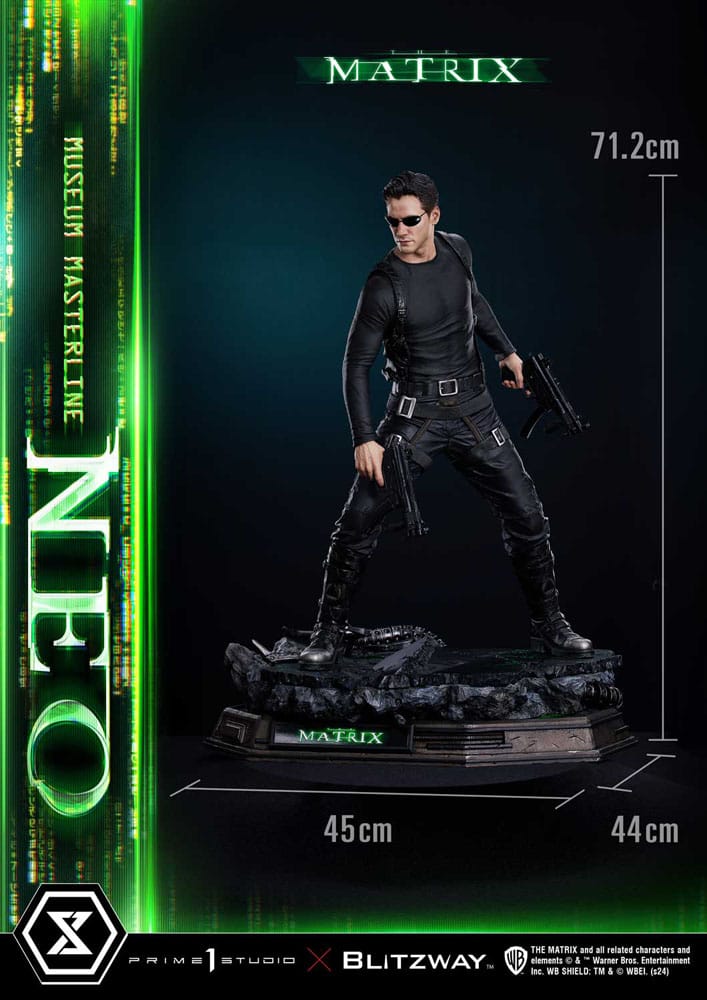 Matrix Museum Masterline Statue 1/3 Neo Bonus Version 71 cm