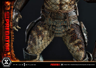 Predator 2 Museum Masterline Statue 1/3 City Hunter Predator 105 cm