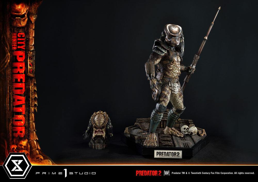 Rovdyr 2 Museum Masterline Statue 1/3 City Hunter Predator 105 cm