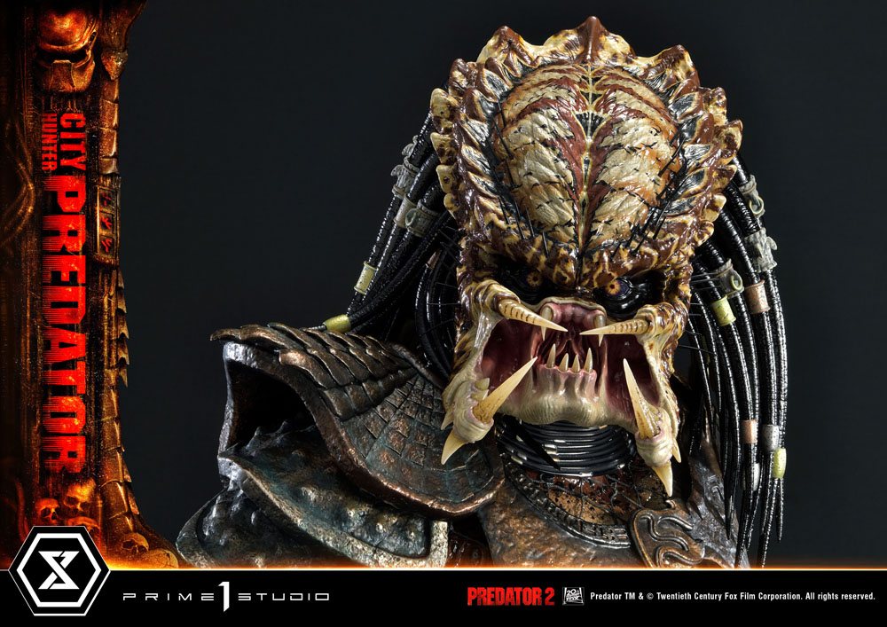 Rovdyr 2 Museum Masterline Statue 1/3 City Hunter Predator 105 cm