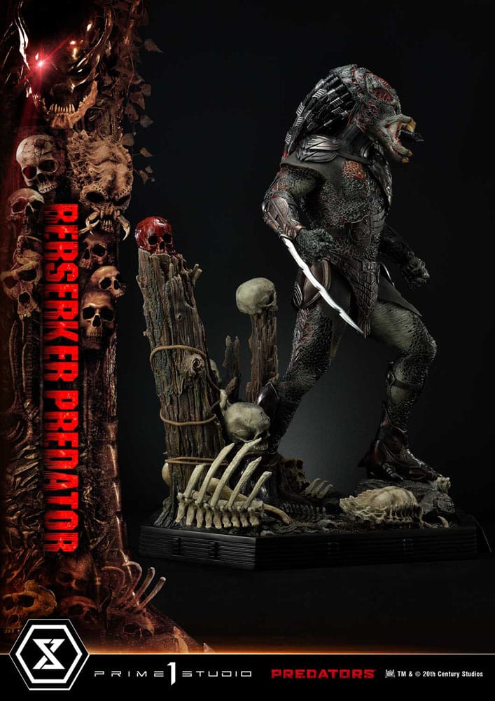 Predators Standbeeld Berserker Predator Deluxe Versie 100 cm