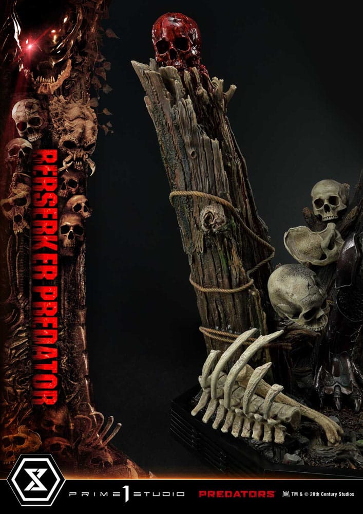 Predators Standbeeld Berserker Predator Deluxe Versie 100 cm