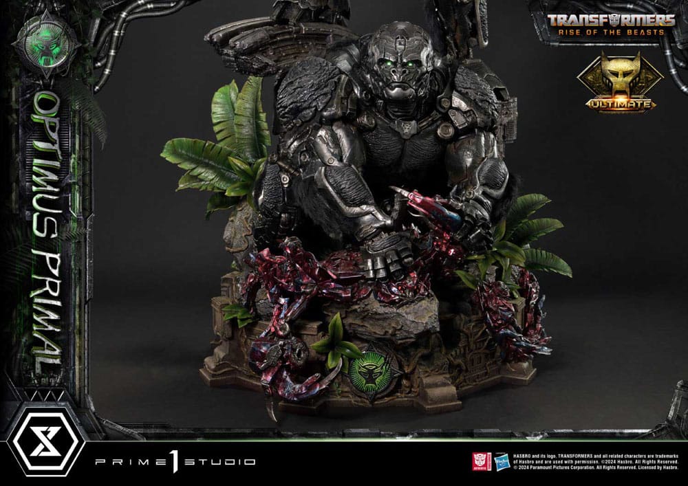 Transformatoren: Aufstieg der Biest Museum Masterline Statue Optimus Primal Ultimate Version 72 cm