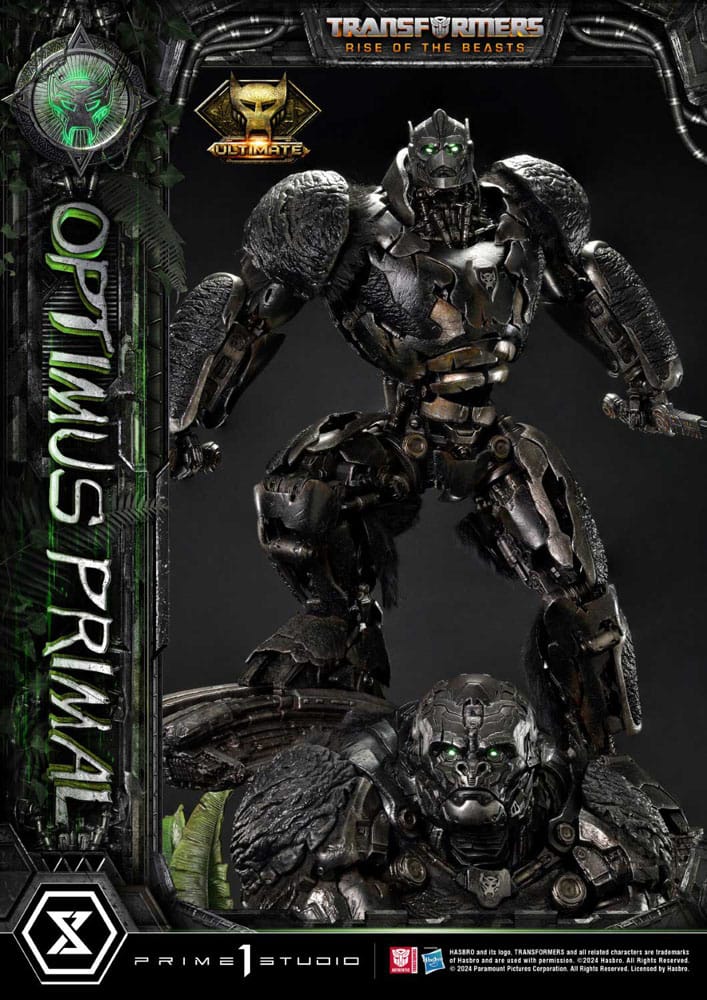 Transformatoren: Aufstieg der Biest Museum Masterline Statue Optimus Primal Ultimate Version 72 cm