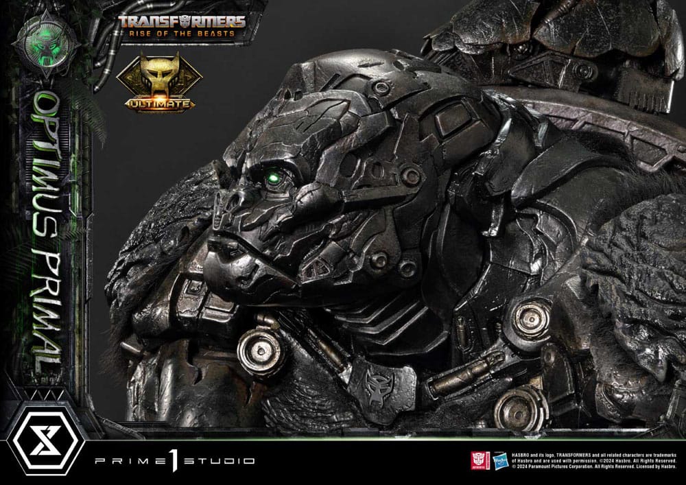 Transformers: The Rise of the Beasts Müzesi Masterline heykeli Optimus Primal Ultimate Bonus Sürüm 72 cm