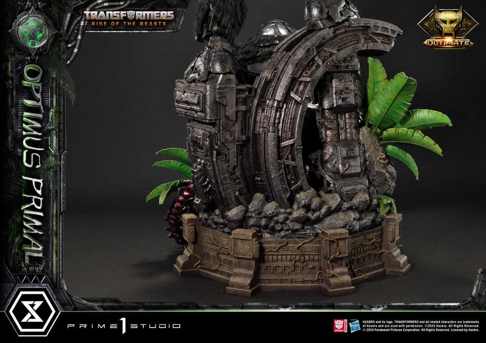 Transformers: The Rise of the Beasts Müzesi Masterline heykeli Optimus Primal Ultimate Bonus Sürüm 72 cm