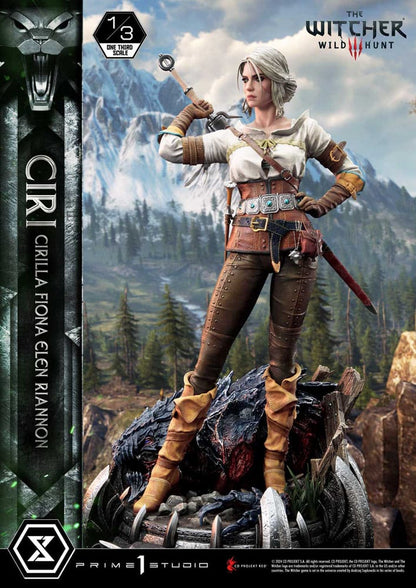 The Witcher 3: Wild Hunt Museum Masterline Statue 1/3 Wild Hunt Ciri Fiona Elen Riannon 81 CM