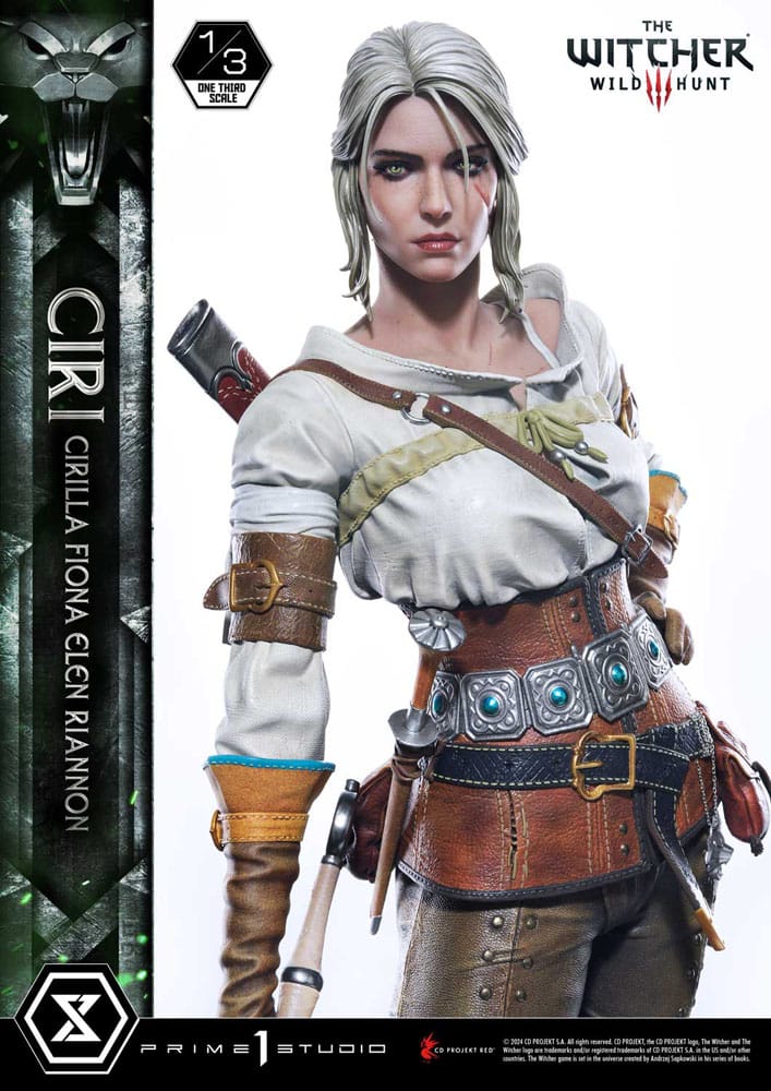 The Witcher 3: Wild Hunt Museum Masterline Statue 1/3 Wild Hunt Ciri Fiona Elen Riannon 81 CM