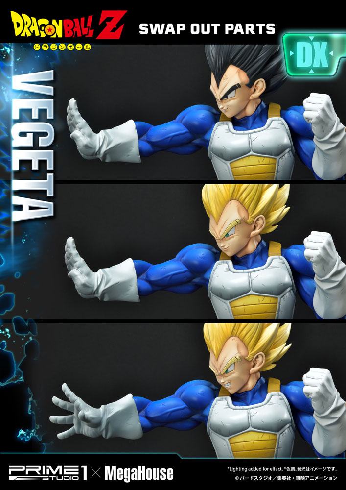 Dragon Ball Z kip 1/4 Super Saiyan Vegeta Deluxe verzija 64 cm - Oštećeno pakiranje