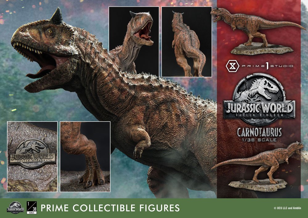 Jurassic World: Fallen Kingdom Prime Collectibles PVC Statue 1/38 Carnotaurus 16 cm