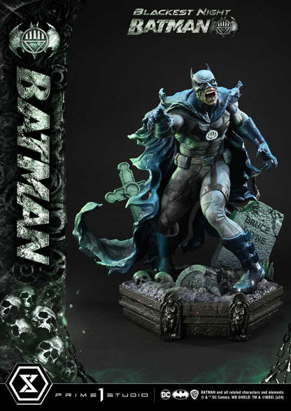 Batman Premium Masterline Series Statue Batman Blackest Night Version 45 cm