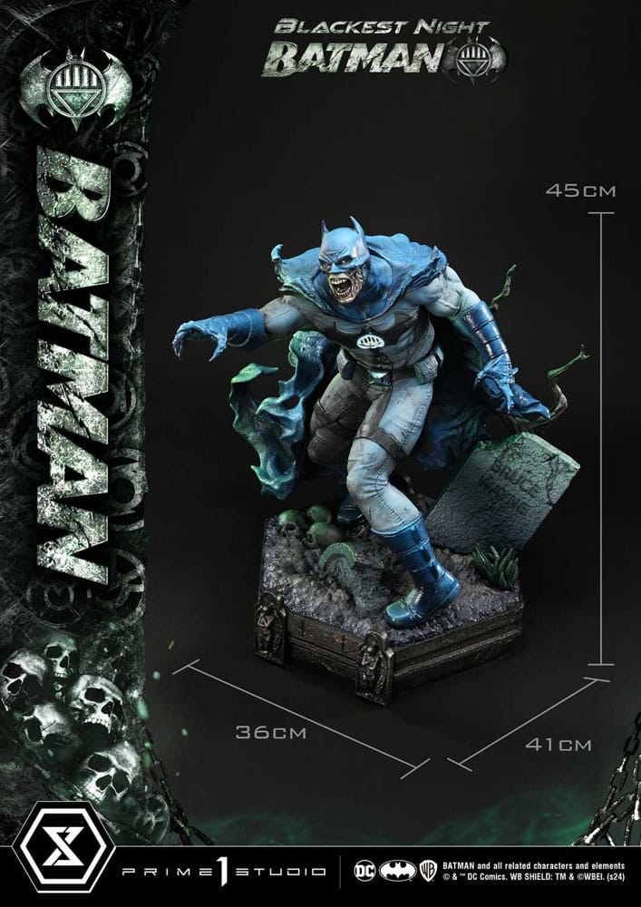 Batman Premium Masterline Series Statue Batman Blackest Night version 45 cm