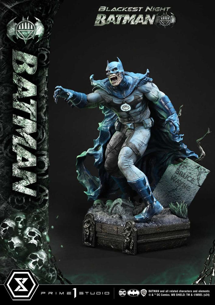 Batman Premium Masterline Series Statue Batman Blackest Night version 45 cm
