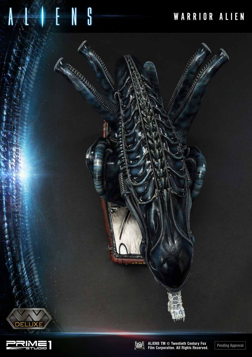 Aliens Premium Masterline Series Statue Warrior Alien Deluxe Bonus Version 67 cm