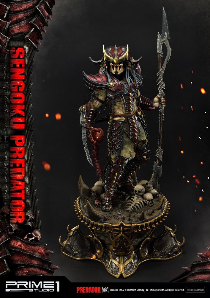 Het Predator -standbeeld Sengoku Predator 89 cm