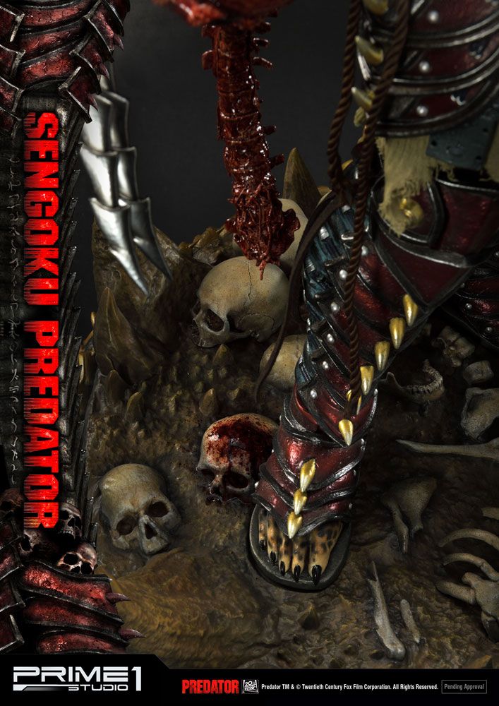 Het Predator -standbeeld Sengoku Predator 89 cm