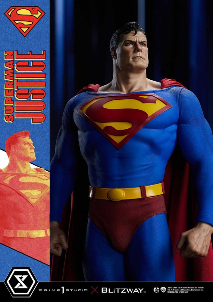 DC Comics Premium Masterline Series Statue 1/4 Superman Justice Comics 57 cm