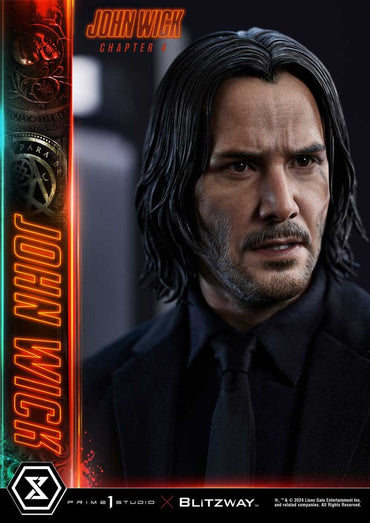 John Wick Capitolo 4 Serie Masterline Premium Statue 1/4 John Wick 54 cm