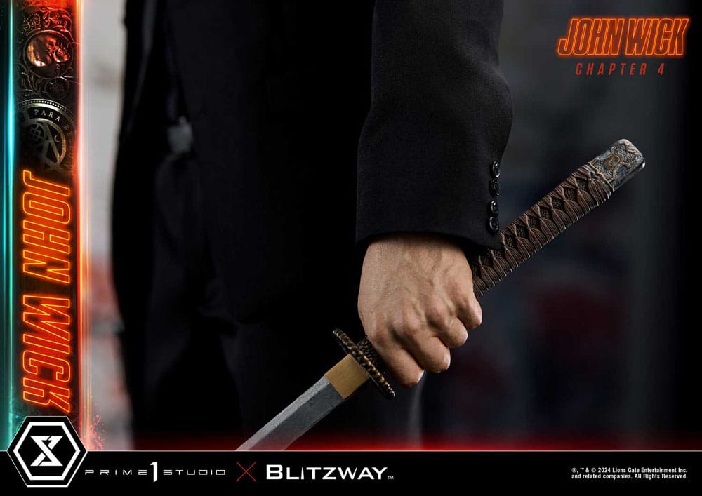 John Wick Capítulo 4 Ultimate Premium Masterline Estatua 1/4 John Wick Deluxe Bonus versión 54 cm