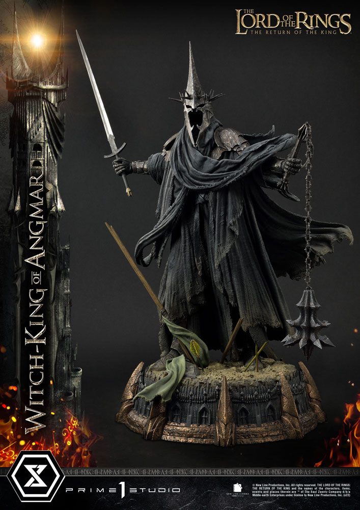 Lord of the Rings -standbeeld 1/4 The Witch King of Angmar 70 cm