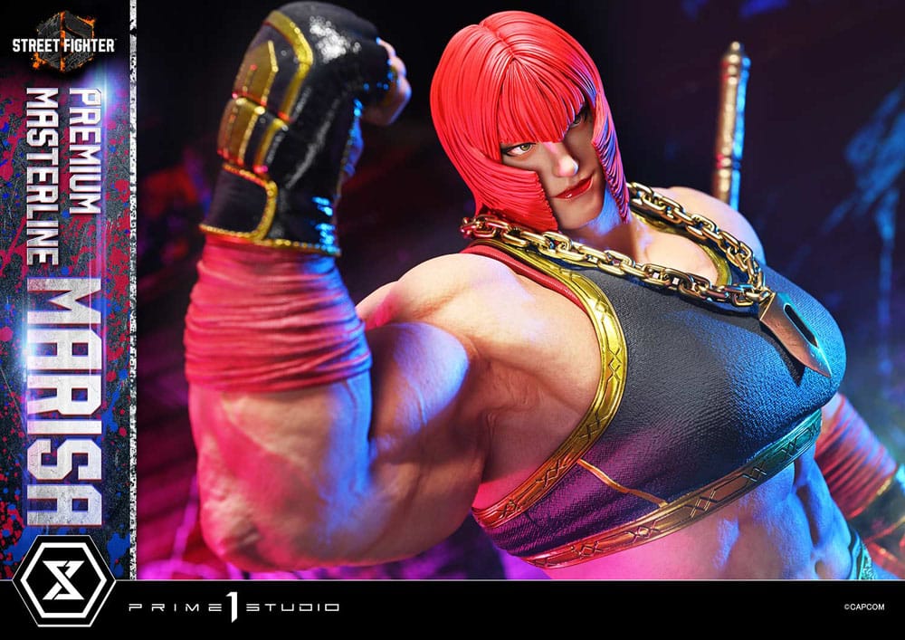 Street Fighter 6 Premium Masterline Serisi Heykeli 1/4 Marisa 70 cm